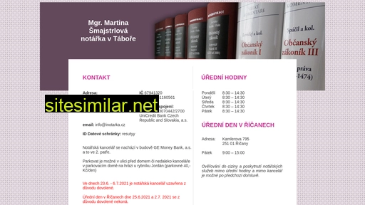 inotarka.cz alternative sites