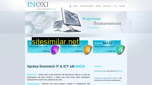 inoxi.cz alternative sites