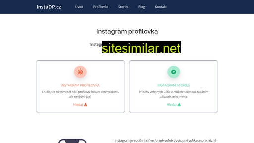 instadp.cz alternative sites