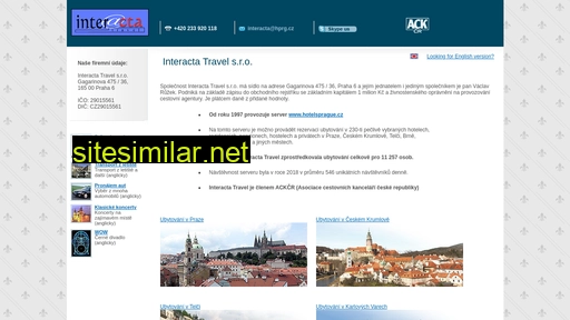 interacta.cz alternative sites