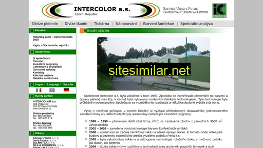 intercolor.cz alternative sites