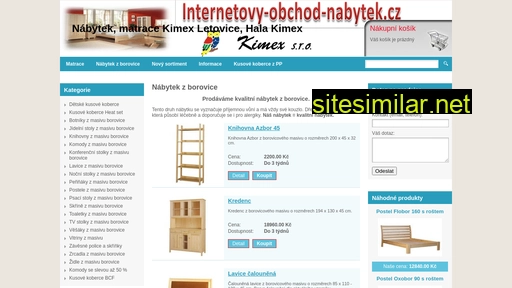 internetovy-obchod-nabytek.cz alternative sites