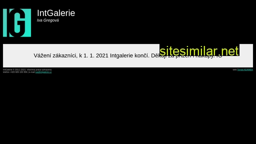 intgalerie.cz alternative sites