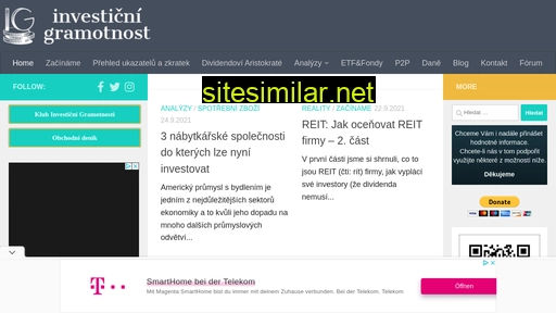 investicnigramotnost.cz alternative sites