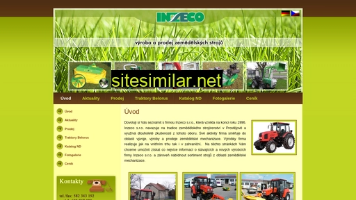 inzeco.cz alternative sites