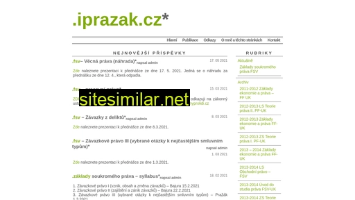 iprazak.cz alternative sites