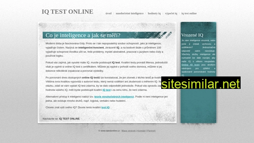iqtestonline.cz alternative sites