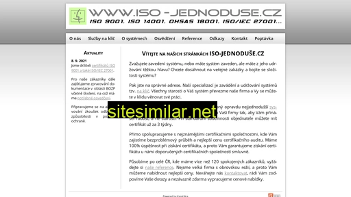 iso-jednoduse.cz alternative sites