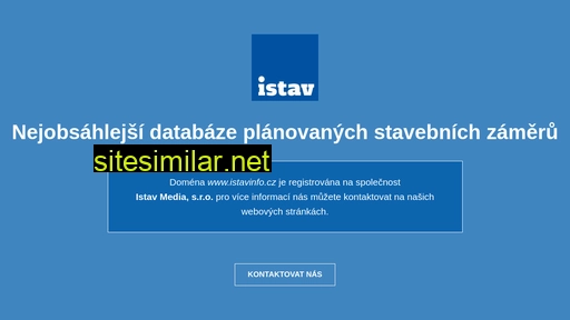 istavinfo.cz alternative sites