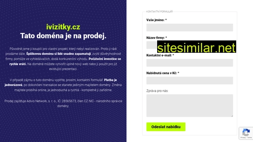 ivizitky.cz alternative sites