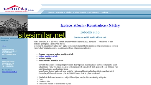 izolace-tobolak.cz alternative sites