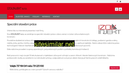 izolinjekt.cz alternative sites