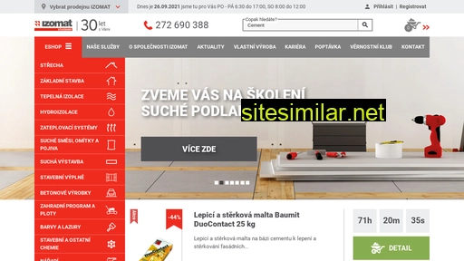 izomat.cz alternative sites