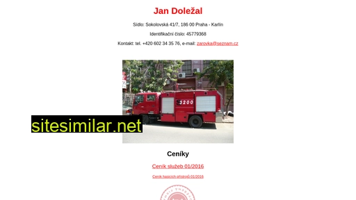 jan-dolezal.cz alternative sites