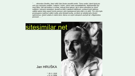 jan-hruska.cz alternative sites