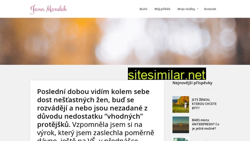 jana-mondek.cz alternative sites