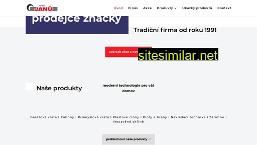 janajanu.cz alternative sites