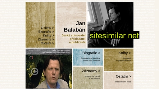 janbalaban.cz alternative sites