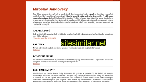 jandovsky.cz alternative sites