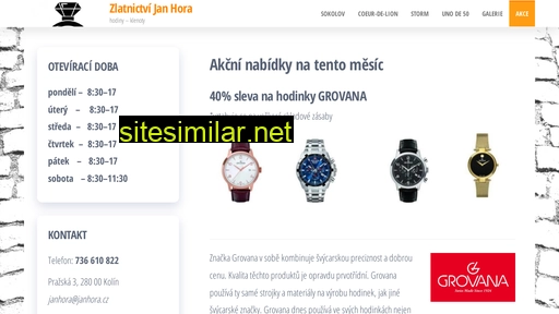 janhora.cz alternative sites