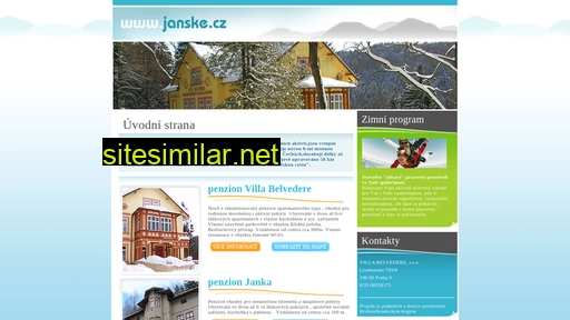 janske.cz alternative sites
