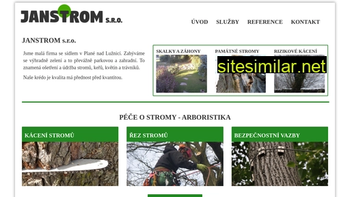 janstrom.cz alternative sites