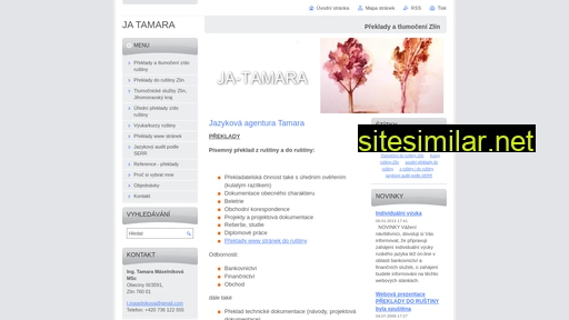 ja-tamara.cz alternative sites