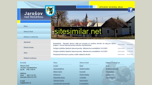 Jarosov similar sites