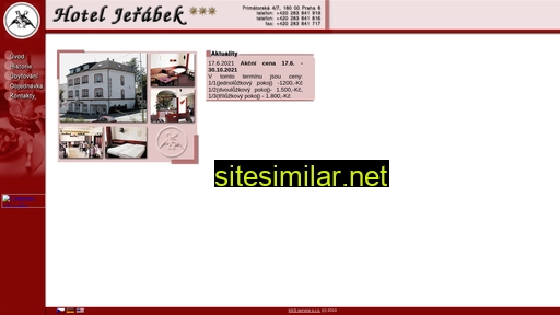 jerabekhotel.cz alternative sites
