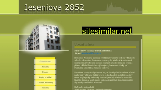 jeseniova2852.cz alternative sites