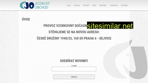 jezdeckyobchod.cz alternative sites