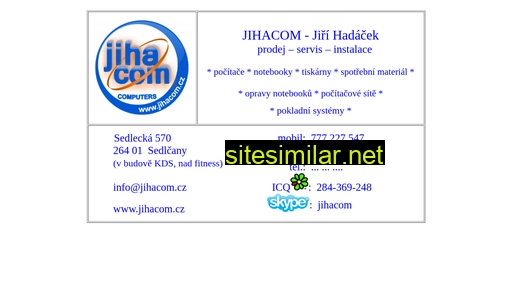 jihacom.cz alternative sites