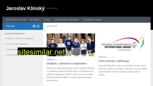 jklinsky.cz alternative sites