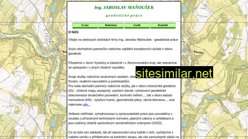 jmgeo.cz alternative sites