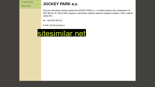 jockeypark.cz alternative sites