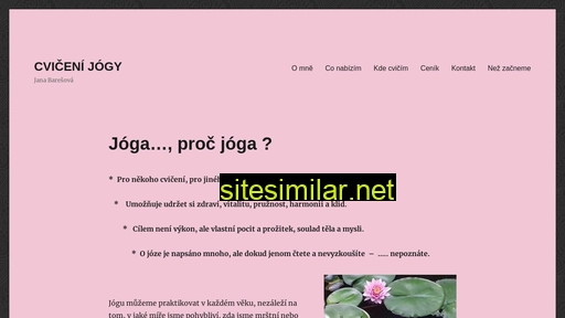 joga-jana.cz alternative sites