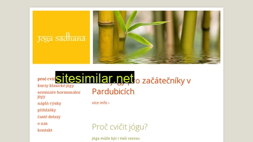 joga-sadhana.cz alternative sites