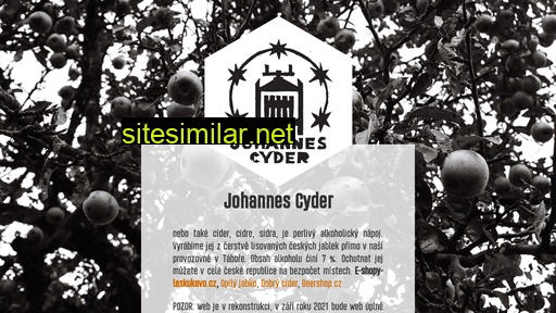johannescyder.cz alternative sites