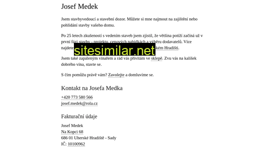 josefmedek.cz alternative sites