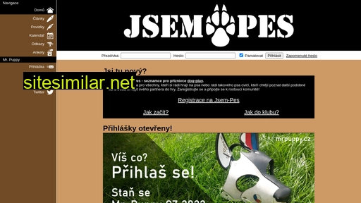 jsem-pes.cz alternative sites