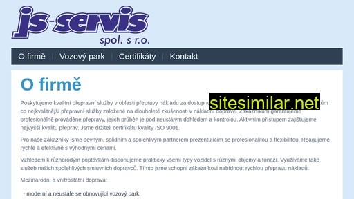js-servis.cz alternative sites