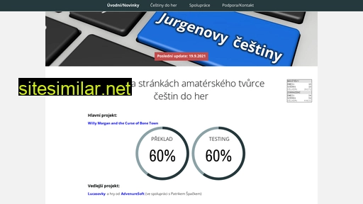 jurgenovycestiny.cz alternative sites