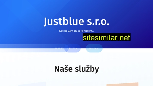 justblue.cz alternative sites