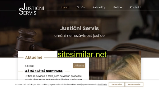 justicniservis.cz alternative sites