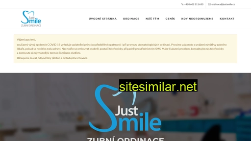 justsmile.cz alternative sites