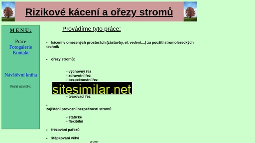 kaceniaorezystromu.cz alternative sites
