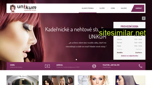 kadernictvi-unikum.cz alternative sites