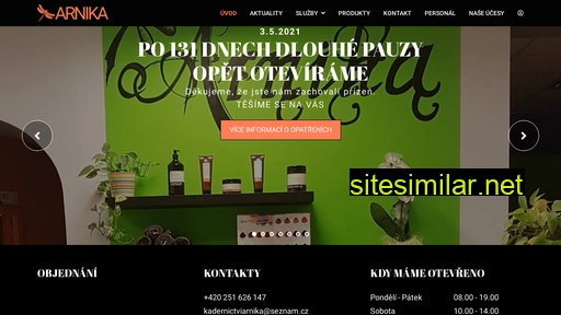 kadernictviarnika.cz alternative sites
