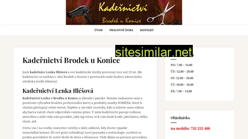 kadernictvibrodekukonice.cz alternative sites