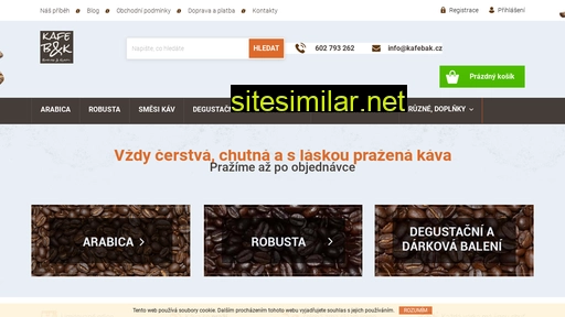 kafebak.cz alternative sites